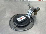 10-14 FORD MUSTANG GT FUEL DOOR GAS LID TANK COVER STERLING GREY METALLIC OEM #348
