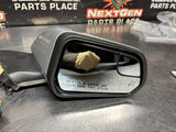 2016 FORD MUSTANG GT RH DRIVER SIDE VIEW MIRROR SILVER OEM #1630
