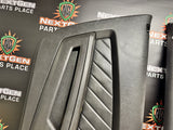 2013 FORD MUSTANG GT BLCK INTERIOR DOOR PANELS OEM #877