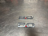 2019 FORD MUSTANG GT 5.0 FENDER EMBLEMS CHROME OEM #1362
