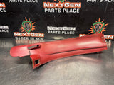 97-04 C5 CORVETTE LH SIDE SEAT BELT TRIM FIRETHORN RED OEM 10258545 #1425