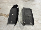 2006 C6 CORVETTE FRONT CARPET DRIVER AND PASSENGER BLCK OEM #1407