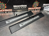 2015 FORD MUSTANG GT LH AND RH ILLUMINATED DOOR SILL TRIM SET OEM #1615