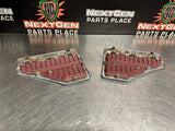 2008-2010 FORD F350 6.4 LARIAT POWERSTROKE RH LH FENDER EMBLEMS OEM #1055
