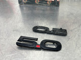 2016 FORD MUSTANG GT 5.0 EMBLEMS BLACK OEM #363