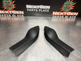 2009 FORD F250 LH RH DRIVER PASSENGER DOOR PANEL MIRROR TRIM COVERS OEM #729