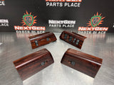 2009 FORD F250 6.4 LH AND RH FRONT AND REAR DOOR WINDOW SWITCH SET WOOD OEM #729