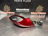 05 - 13 C6 CORVETTE RH PASSENGER SIDE MIRROR RED JEWEL TINTCOAT OEM #1364