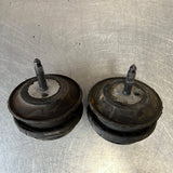 97-04 C5 CORVETTE MOTOR MOUNT BUSHINGS PUCKS PAIR OEM #VV90