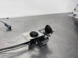 2005 C6 CORVETTE HATCH TRUNK RELEASE CABLE WITH BUTTON AND KEY OEM #1468