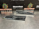 2011 FORD F250 LARIAT LH RH DRIVER PASSENGER SIDE FENDER EMBLEMS OEM #1346