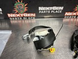 2014 FORD F350 FRONT SEAT BELTS BLK OEM #1014