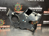 2012 C6 CORVETTE PASSENGER RH REAR QUARTER PANEL SPEAKER COVER BLACK OEM #1409
