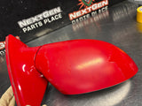 2004 PONTIAC GTO RH PASSENGER SIDE MIRROR TORRID RED OEM #1438