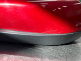 10-14 FORD MUSTANG GT LH DRIVER SIDE VIEW MIRROR RED OEM #387