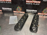 HOLLEY LS VALVE COVERS SATIN BLACK #4079