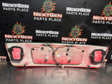 04-06 PONTIAC GTO LICENSE PLATE TRUNK FILLER PANEL TORRID RED OEM #1438