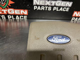 2008 FORD F350 DRIVER STEERING WHEEL AIR BAG TAN OEM #1428