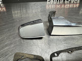 08-09 PONTIAC G8 LR DRIVER SIDE REAR EXTERIOR DOOR HANDLE SILVER OEM #825