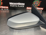 2012 FORD MUSTANG GT RH PASSENGER SIDE VIEW MIRROR SILVER OEM #763