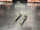 05-13 C6 CORVETTE REAR UPPER AND LOWER SHOCK BOLTS HARDWARE OEM #1110