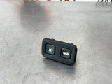 05-13 C6 TRUNK HATCH FUEL DOOR SWITCH BUTTON BLACK #487