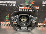 2017 CAMARO SS 50TH ANNIVERSARY STEERING WHEEL LEATHER W PADDLE SHIFTERS OEM #1540