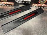 2017 FORD MUSTANG GT FORD PERFORMANCE LH AND RH DOOR SILL TRIM OEM #1632