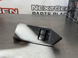 10-14 FORD MUSTANG LH DRIVER SIDE WINDOW SWITCH WITH FAKE CARBON STICKER #387