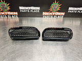 2018-2023 FORD MUSTANG GT LH AND RH HOOD VENTS BLK OEM #787