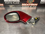 05 - 13 C6 CORVETTE DRIVER LH SIDE MIRROR RED JEWEL TINTCOAT OEM #1364