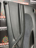 2005 PONTIAC GTO LH RH FRONT DOOR PANELS BLACK ALCANTARA AND LEATHER OEM #762