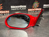 2004 PONTIAC GTO LH DRIVER SIDE MIRROR TORRID RED OEM #1306