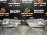 2011 FORD MUSTANG GT RH AND LH SIDE HALOGEN HEADLIGHTS OEM #1595