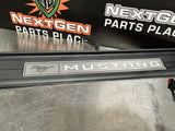 2017 MUSTANG GT CONVERTIBLE ILLUMINATED DOOR SILL PANELS OEM #794