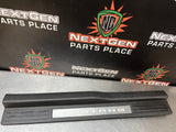 2011 FORD MUSTANG GT LH AND RH ILLUMINATED DOOR SILL TRIM SET OEM #1175