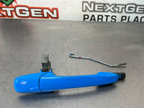 2013 FORD MUSTANG GT RH EXTERIOR DOOR HANDLE GRABBER BLUE OEM #491