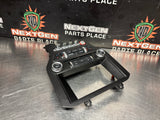 2015 FORD MUSTANG GT SHAKER 8” TOUCH RADIO FACE/CLIMATE CONTROL BEZEL OEM #1250