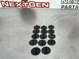97-04 C5 CORVETTE HOOD INSULATOR RETAINER CLIPS SET OF 14 20064875 OEM #361
