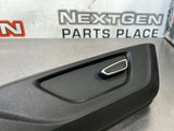 2015 MUSTANG GT RH PASSENGER SIDE FRONT SEAT ADJUSTER TRIM W SWITCH OEM #489