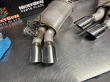 2015 CAMARO SS NPP BI MODE QUAD TIP DUAL EXHAUST MUFFLERS OEM #1450