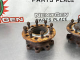 2009 GMC SIERRA FRONT BRAKE HUB ROTOR SPACER ADAPTERS 8 LUG 16022701 OEM #484