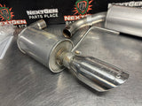 2016 FORD MUSTANG GT ROUSH AXLE BACK ROUND TIPS EXHAUST OEM #1536