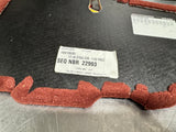 97-04 C5 CORVETTE LH DRIVER SIDE REAR CARGO COVER FIRETHORN RED OEM 10413532 #1150