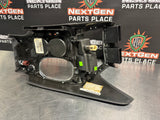 2011 C6 CORVETTE OEM USED CARBON FIBER RADIO BEZEL CENTER CONSOLE #741