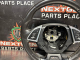 2017 CAMARO SS 50TH ANNIVERSARY STEERING WHEEL LEATHER W PADDLE SHIFTERS OEM #1540