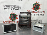 12 FORD F150 KING RANCH RADIO FACE W 8 INCH SCREEN & CD PLAYER RECEIVER OEM #461