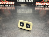 05-13 C6 CORVETTE TRUNK HATCH FUEL DOOR SWITCH BUTTON CASHMERE OEM #1364