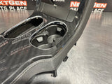 2011 C6 CORVETTE OEM USED CARBON FIBER RADIO BEZEL CENTER CONSOLE #741