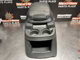 2004 FORD F250 F350 FLOOR CENTER CONSOLE/ CUP HOLDER BLK OEM #810